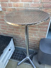 Alu Steh Tisch für Garten oder Terrasse 