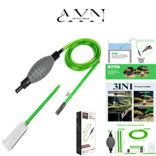 Aquarium-Gravel-Cleaner | 2-in-1 Sand-Wasser-Filter | Anti-Back-Valve