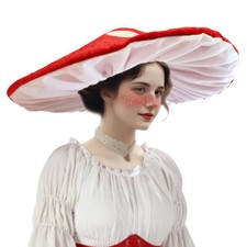 Rot Pilz Hut Caps Kostüm