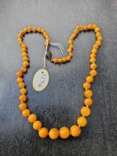 Natur Bernstein Damen Halskette Collier - Natural Amber Necklace - Abl.K2