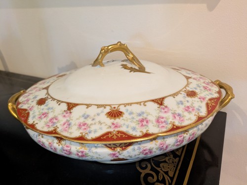 Bezaubernde antik terrine - ,