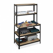 Schwerlastregal Werkbank Werkstatt-Regalsystem Lagerregal Vorratsregal 500 kg