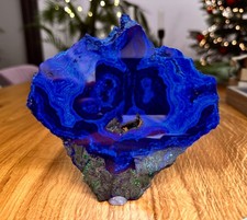 Azurit Malachit Scheibe Platte