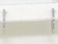 Brillant Creolen 585 Weißgold