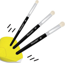 Trockenpinsel Set 3 Stück Dry Brush Pinsel Miniatur Modellbau Acryl Aquarell