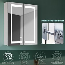 Spiegelschrank Bad 60cm mit