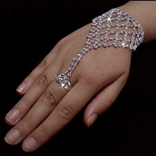 Handschmuck armband mit ring - handschmuck,