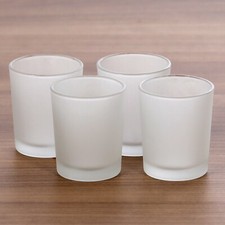 gefrostete Teelichtgläser