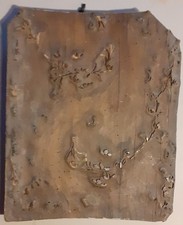 Sehr altes Druck-Model aus Holz handgeschnitzt für Blaudruck Textildruck