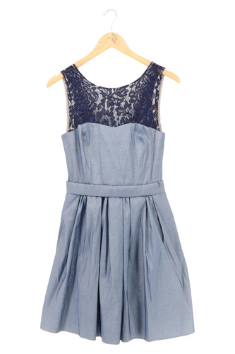 Amisu damen abendkleid - abendkleid, blau