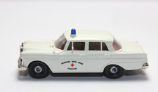 BB348a, Alter Brekina MB 190 C Heckflosse w110 DRK Präsidium weiß TOP 1:87 / H0