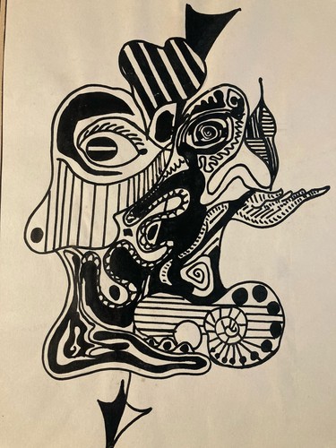 Schöne zeichnung tinte - schöne,