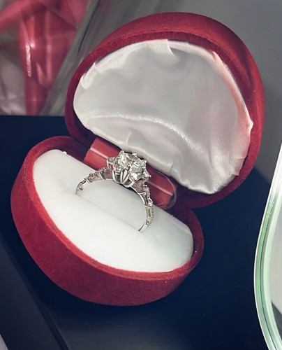 Ring weißgold mit - , swarovski