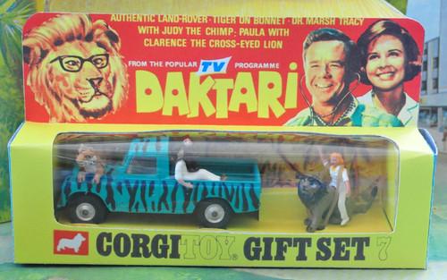 Corgi toys gift set daktari - gift,