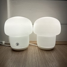 Paar Ikea Tokabo Milchglas