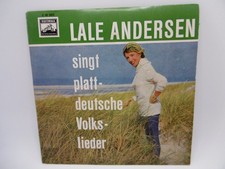 Lale Andersen, singt Plattdeutsche Volkslieder Electrola E 41 503 EP, 7" 1962