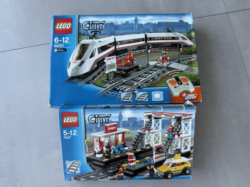 Lego city eisenbahn 60051 2 - lego,