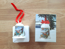 Hutschenreuther Weihnachtsglocke Porzellanglocke Weihnachten von 1991