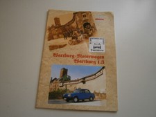 Wartburg 1.3 und Vorgänger EMW, 311, 313, Kübel usw. umfangreicher Prospekt,1991