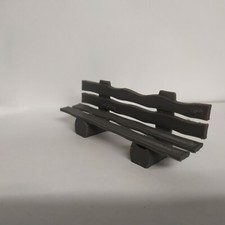 Parkbank Grau Modellbau