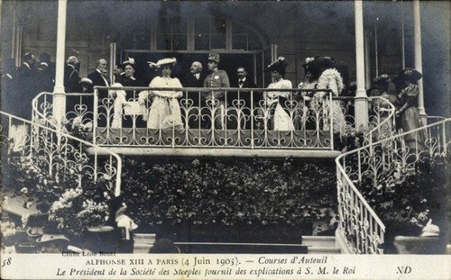 Cpa alphonse xiii - alphonse, a