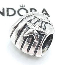 Pandora Charm "Muschel und Seestern" 790972 Meerestiere Silber Original 