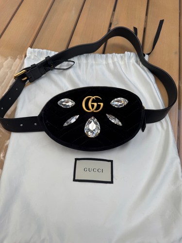 Gucci marmont samt tasche - gucci,