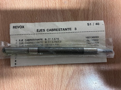 Revox b77 pr99 capstan - b77,