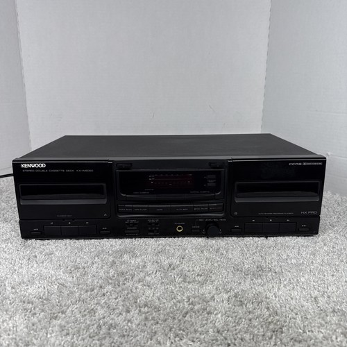 Kenwood w6060 dual cassette - kx-w6060,