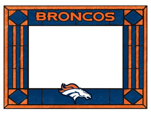 Denver broncos kunstglas - broncos,