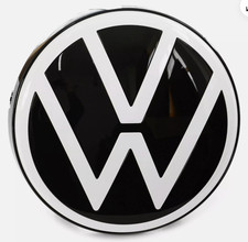Original VW Emblem ID.Buzz Frontklappe vorn Logo weiß/schwarz