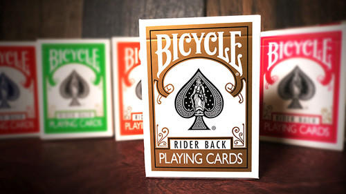 Bicycle gold poker kartenspiel - gold,