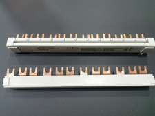 2  Stück  3-Phasenschiene  Automatenschiene Leitungsschutzschalter