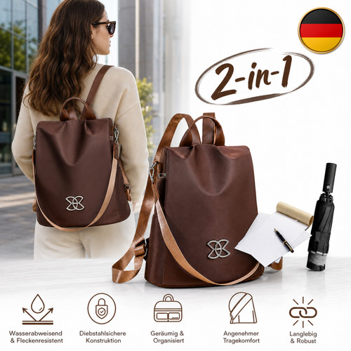 2in1 tasche damenrucksack - tasche,