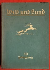 Wild und Hund Jahrgang 1934 |