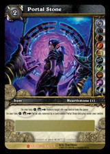 WOW World of Warcraft TCG unzerkratztes Beutekartenportal Stein - ätherisches Portal