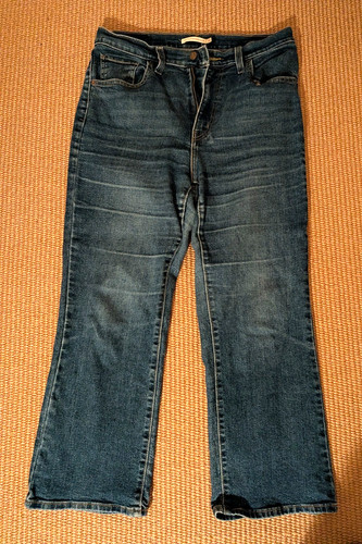 Levi high waisted crop - high, flare