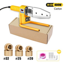 800/1000W Kunststoffrohr Schweißgerät 220V Home Profi Heißschmelzwerkzeug Rohr