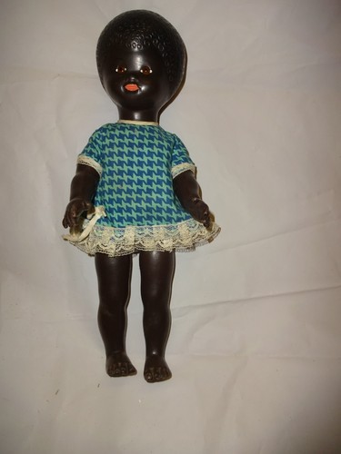 Retro vintage farbige - farbige, puppe-