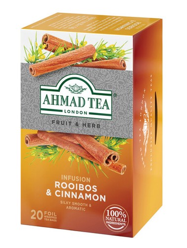 Ahmad tea rooibos cinnamon - tea,