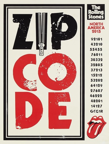 Poster zip code north - zip,