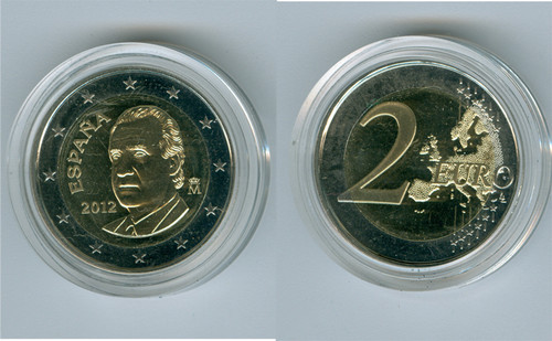 Spanien euro kursmünze - , 2