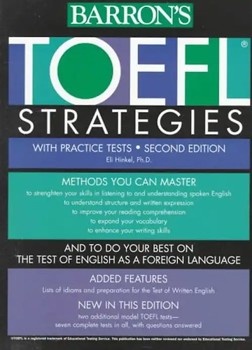 Toefl test strategies with - toefl,