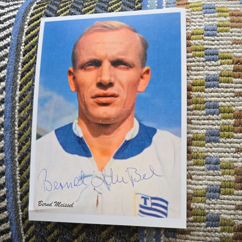 Bernd meissel autogrammkarte - meissel,