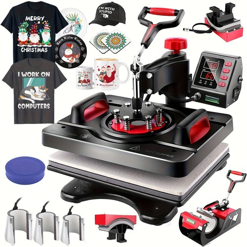 8in1 38x30cm transferpresse - 8in1,