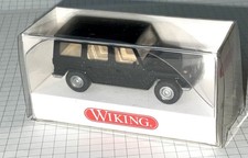 Wiking H0   0266 40 29   PUCH G   schwarz  (wie G-Klasse von Mercedes)  in OVP.
