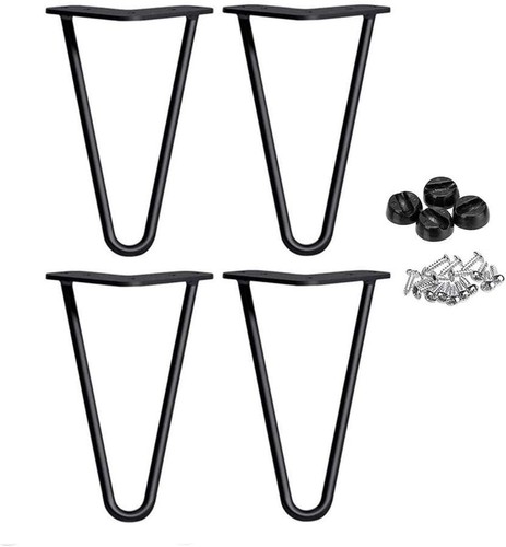 Haarnadel tischgestell 20cm - tischgestell,
