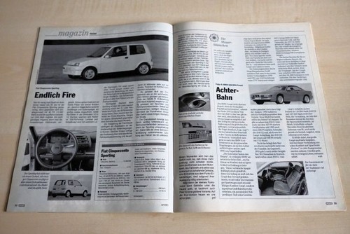 Mot 1995 fiat cinquecento - mot, 04/1995
