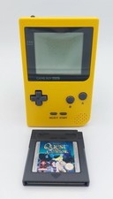 Nintendo Game Boy Pocket Gelb Handheld Konsole mit Spiel Gereinigt Sehr gut
