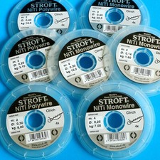 STROFT NiTi Monowire und NiTi Polywire 100% Knotbares RaubfischVorfach  Top 